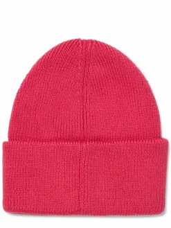 Tommy Jeans Mützen & Hüte*Damen Strickmütze fuchsia uni