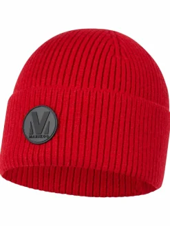 Marikoo Mützen & Hüte*Damen Strickmütze - Effelin 16 rot uni