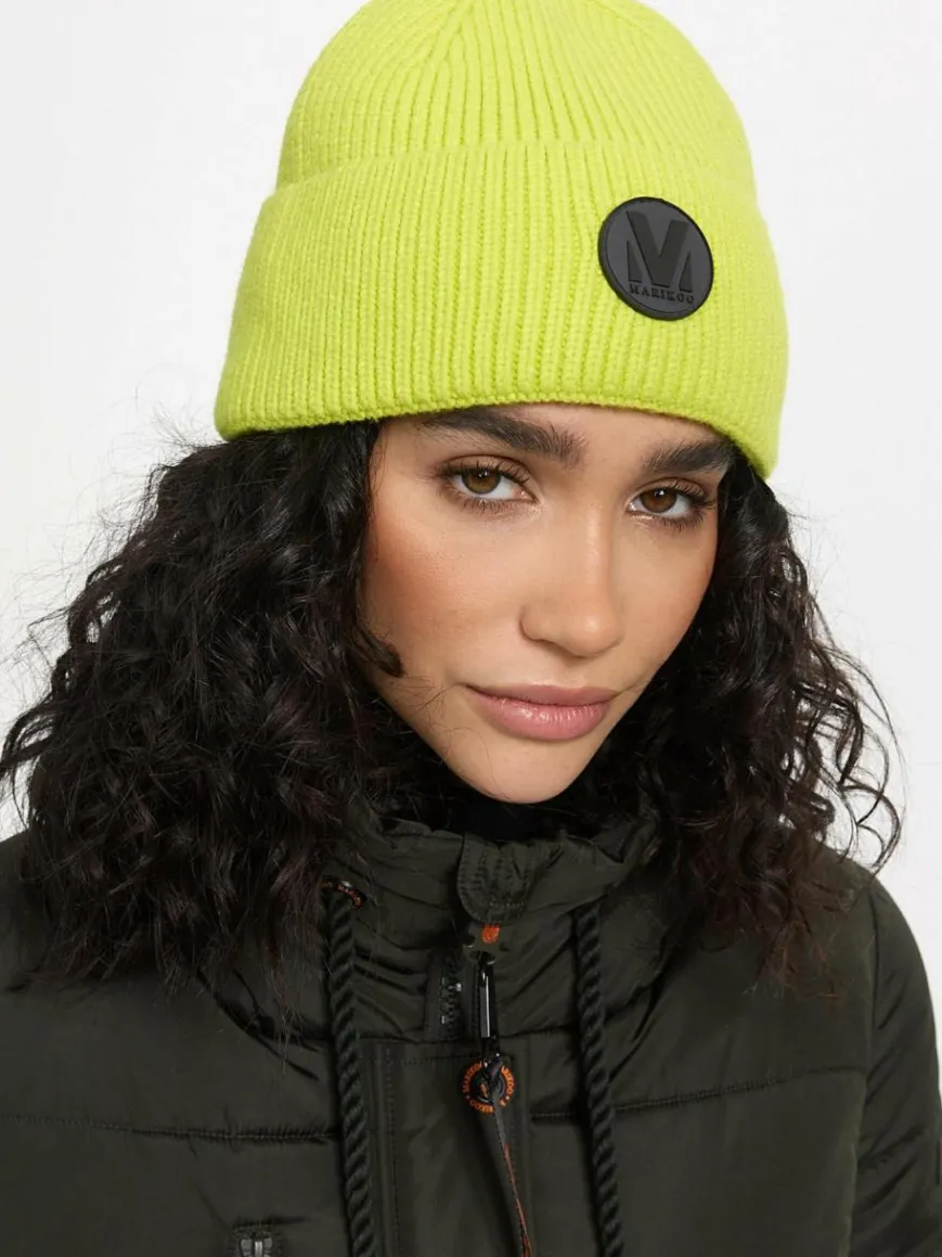 Marikoo Mützen & Hüte*Damen Strickmütze - Effelin 16 limone uni