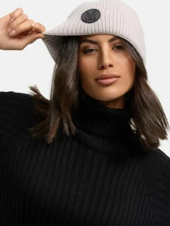 Marikoo Mützen & Hüte*Damen Strickmütze - Effelin 16 hellgrau uni