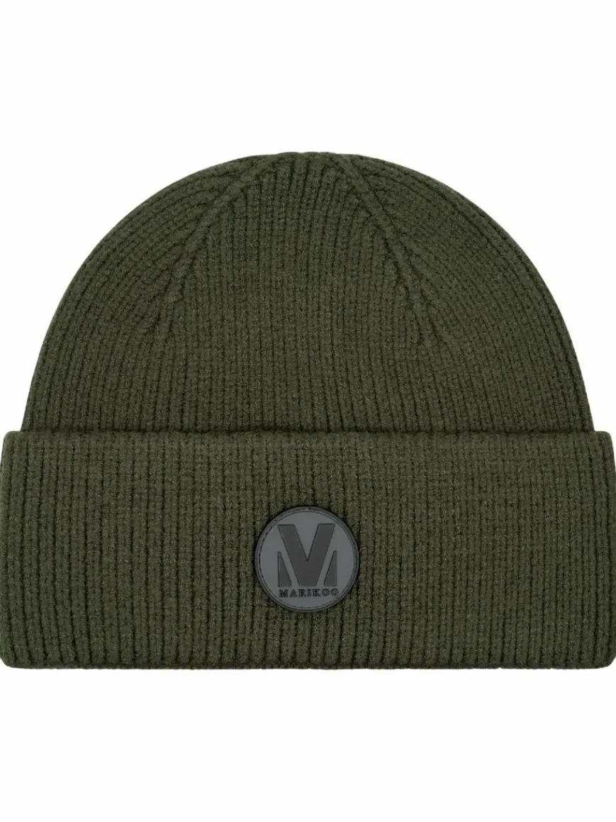 Marikoo Mützen & Hüte*Damen Strickmütze - Effelin 16 oliv uni