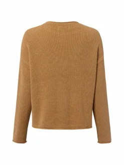 Marc O'Polo Pullover & Strickjacken*Damen Strickpullover camel uni