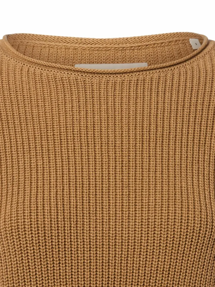 Marc O'Polo Pullover & Strickjacken*Damen Strickpullover camel uni