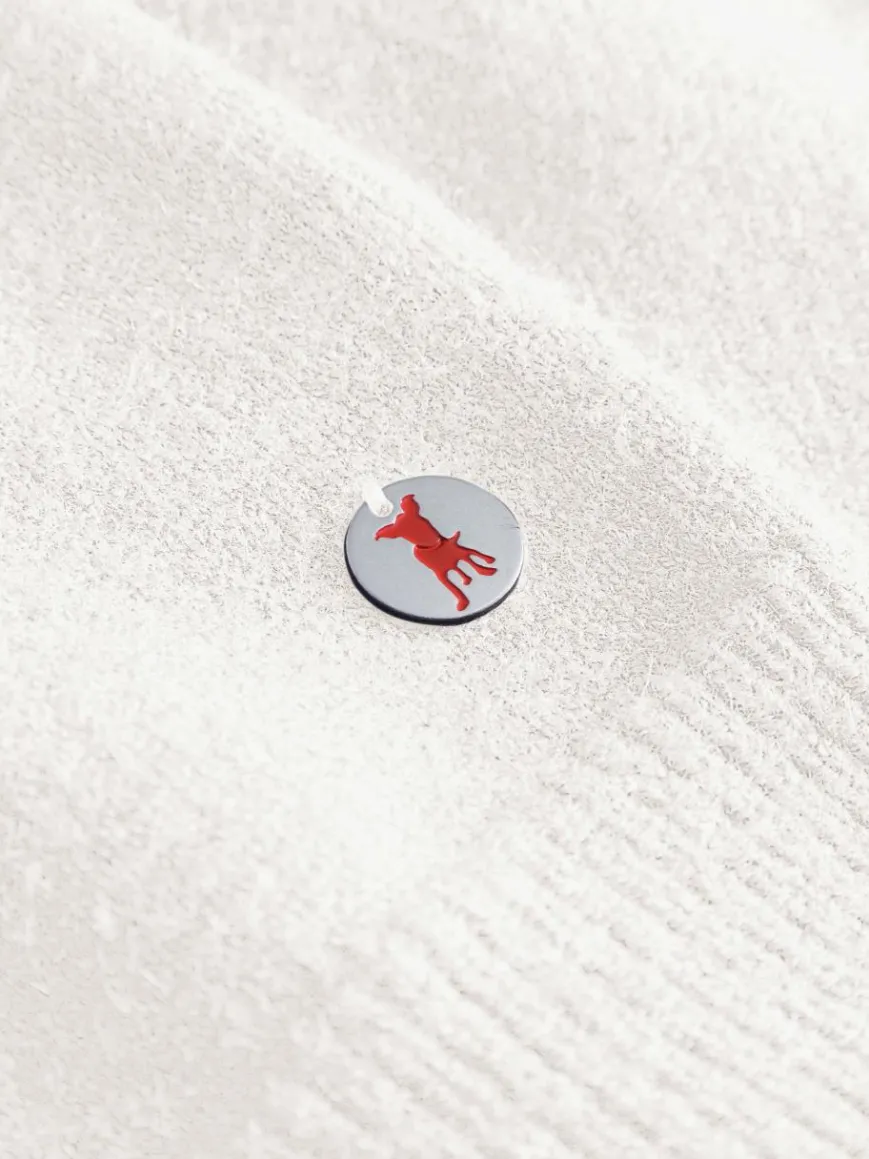 Frieda & Freddies Pullover & Strickjacken*Damen Strickpullover weiß gemustert