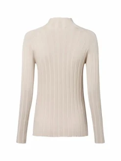 Marie Lund Pullover & Strickjacken*Damen Strickpullover ecru uni