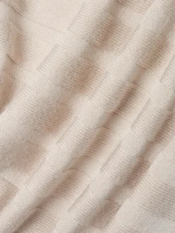 Marie Lund Pullover & Strickjacken*Damen Strickpullover ecru uni