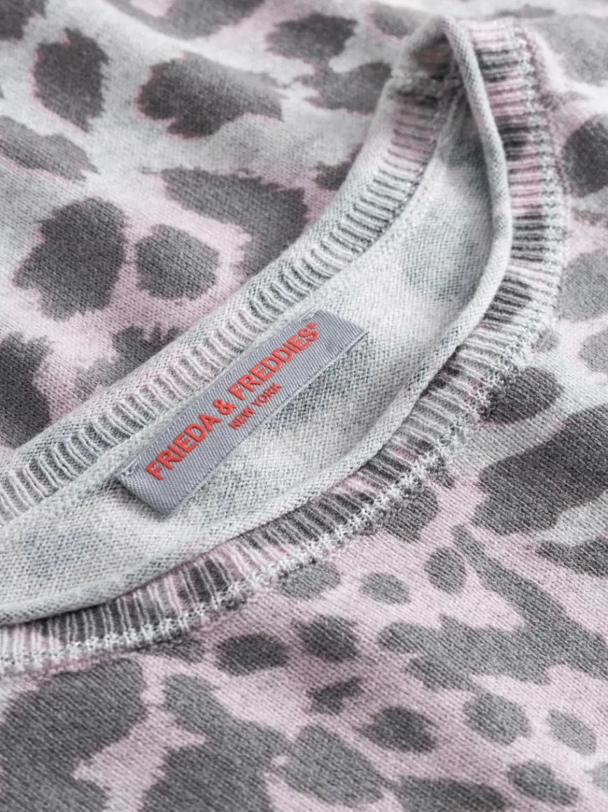 Frieda & Freddies Pullover & Strickjacken*Damen Strickpullover fuchsia gemustert