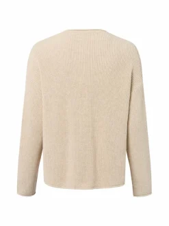 Marc O'Polo Pullover & Strickjacken*Damen Strickpullover kitt uni