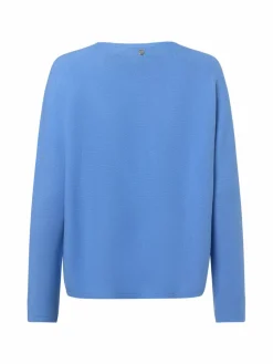 Rich & Royal Pullover & Strickjacken*Damen Strickpullover blau uni