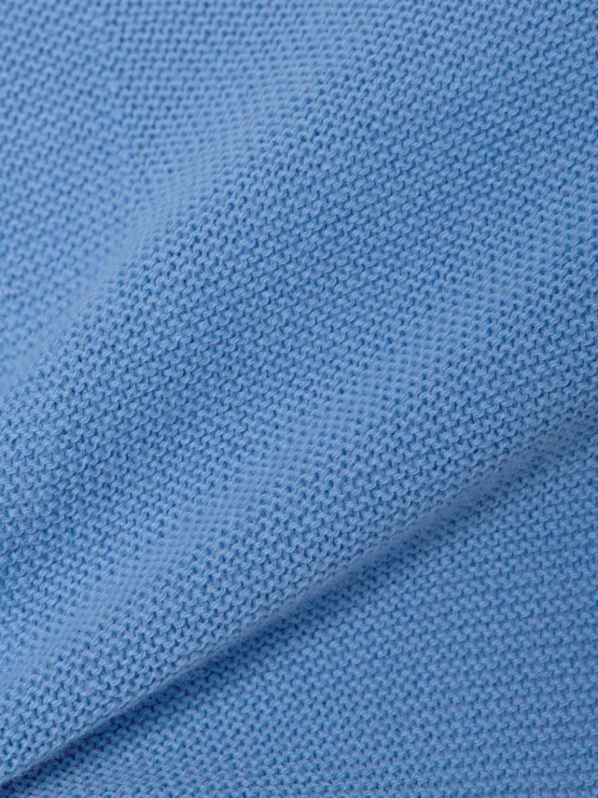 Rich & Royal Pullover & Strickjacken*Damen Strickpullover blau uni