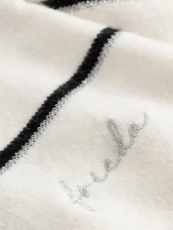 Frieda & Freddies Pullover & Strickjacken*Damen Strickpullover weiß gestreift