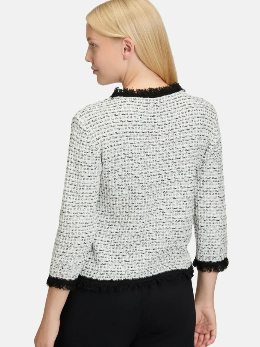 Betty & Co Pullover & Strickjacken*Damen Strickpullover mehrfarbig gemustert