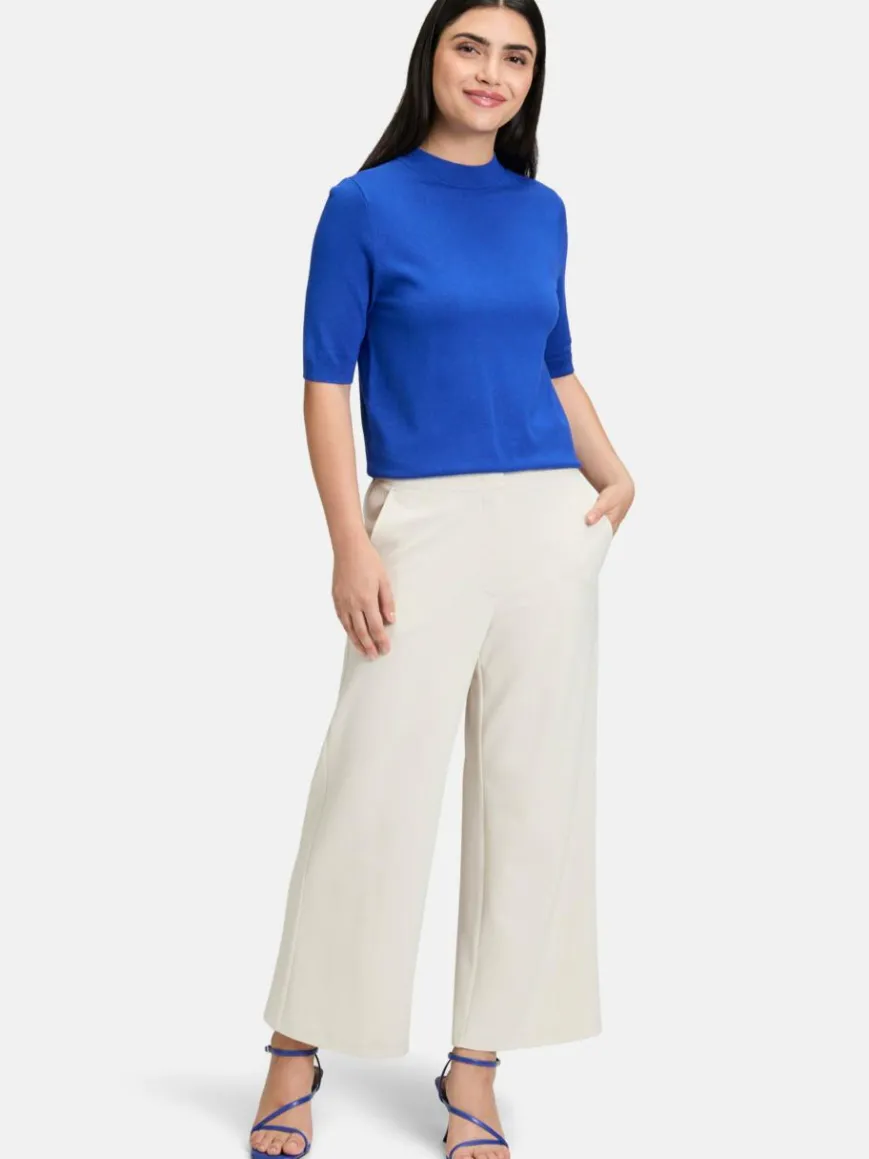 Betty Barclay Pullover & Strickjacken*Damen Strickpullover blau uni