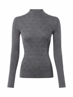 Liu Jo Collection Pullover & Strickjacken*Damen Strickpullover grau uni