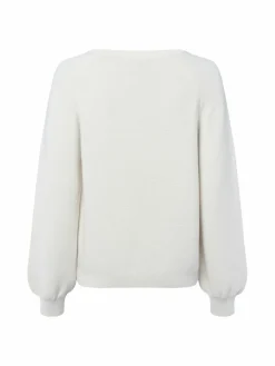 Monari Pullover & Strickjacken*Damen Strickpullover ecru uni