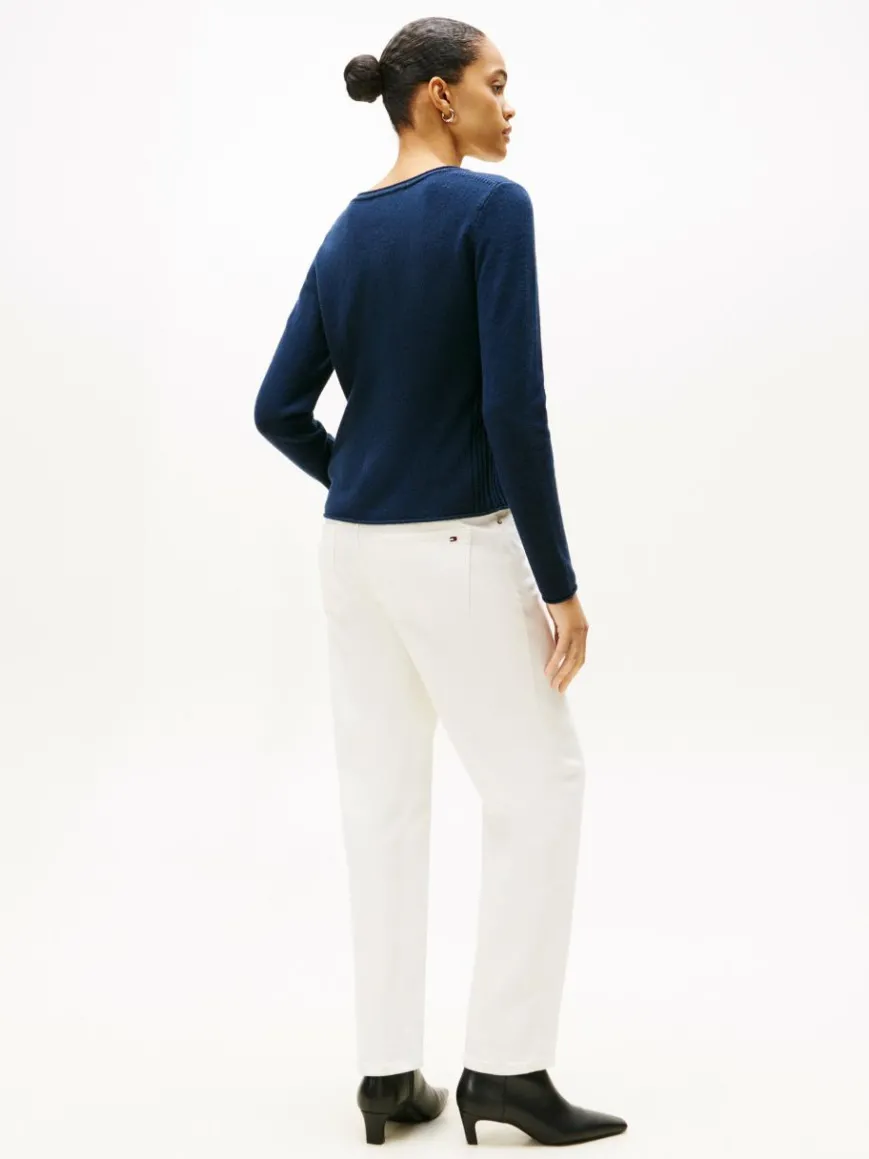 Tommy Hilfiger Pullover & Strickjacken*Damen Strickpullover marine uni