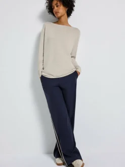 Street One Pullover & Strickjacken*Damen Strickpullover ecru meliert