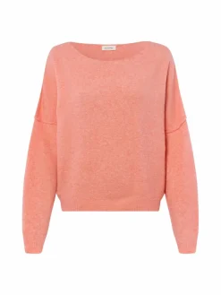 american vintage Pullover & Strickjacken*Damen Strickpullover - Damsville aprikot uni