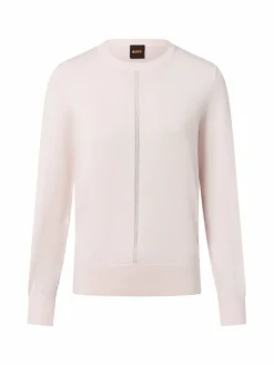 BOSS Orange Pullover & Strickjacken*Damen Strickpullover - Finguine rosa uni