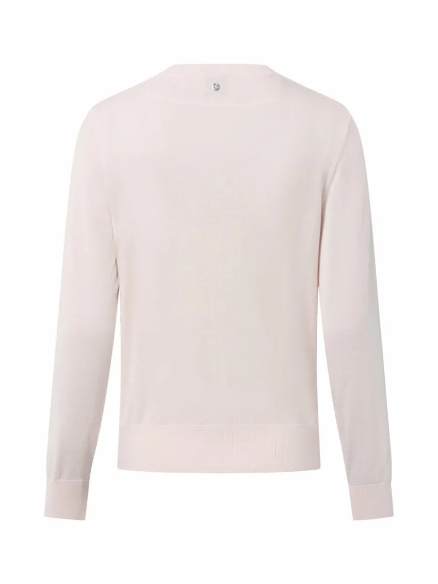 BOSS Orange Pullover & Strickjacken*Damen Strickpullover - Finguine rosa uni