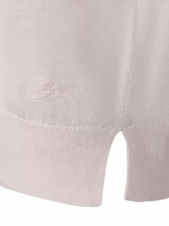 BOSS Orange Pullover & Strickjacken*Damen Strickpullover - Finguine rosa uni