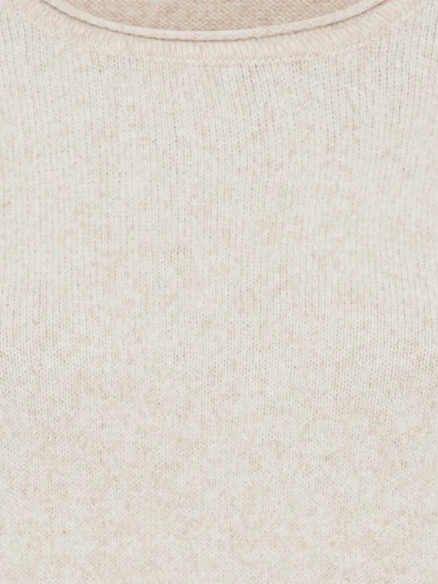 Olsen Pullover & Strickjacken*Damen Strickpullover - Henny beige meliert