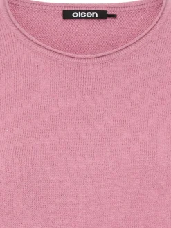 Olsen Pullover & Strickjacken*Damen Strickpullover - Henny altrosa meliert