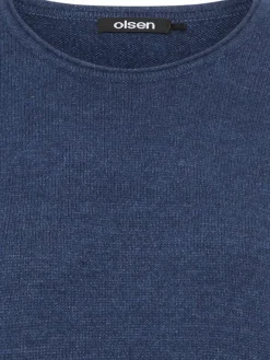 Olsen Pullover & Strickjacken*Damen Strickpullover - Henny indigo meliert