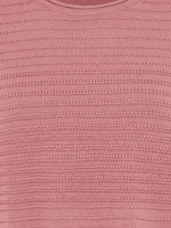 Olsen Pullover & Strickjacken*Damen Strickpullover - Henny altrosa uni