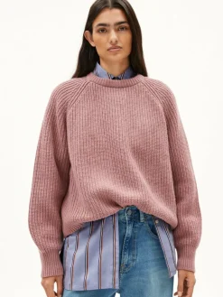 ARMEDANGELS Pullover & Strickjacken*Damen Strickpullover - Kaagi rosenholz uni