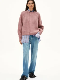 ARMEDANGELS Pullover & Strickjacken*Damen Strickpullover - Kaagi rosenholz uni