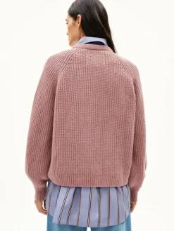 ARMEDANGELS Pullover & Strickjacken*Damen Strickpullover - Kaagi rosenholz uni