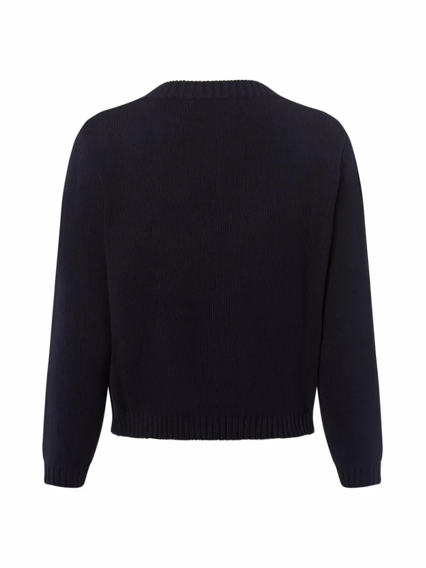 Weekend Max Mara Pullover & Strickjacken*Damen Strickpullover - Maglia marine beige gemustert