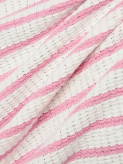 Nümph Pullover & Strickjacken*Damen Strickpullover - NUNicole ecru rosa gestreift