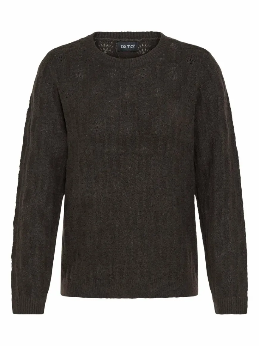 OXMO Pullover & Strickjacken*Damen Strickpullover - OXFSINVA melange uni
