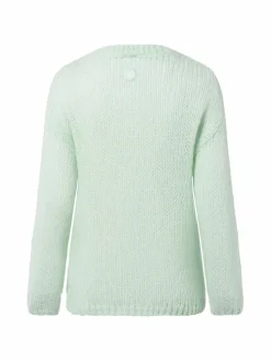 HUGO BLUE Pullover & Strickjacken*Damen Strickpullover mit Alpaka-Anteil - Slookina mint uni