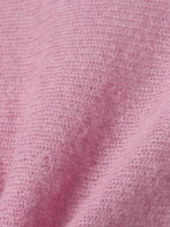 Fynch-Hatton Pullover & Strickjacken*Damen Strickpullover mit Alpaka-Anteil altrosa rosa meliert