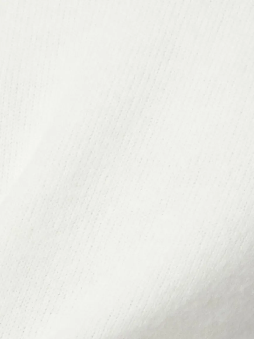 Rich & Royal Pullover & Strickjacken*Damen Strickpullover mit Alpaka-Anteil ecru uni