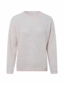 MAERZ Pullover & Strickjacken*Damen Strickpullover mit Alpaka-Anteil rosa uni