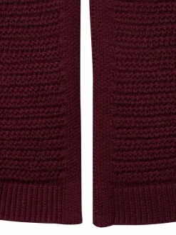 comma casual identity Pullover & Strickjacken*Damen Strickpullunder aubergine uni