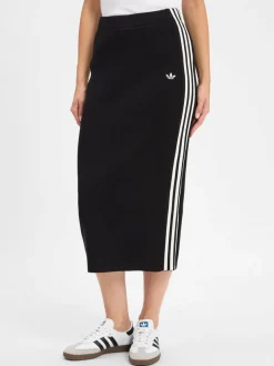 adidas Originals Röcke*Damen Strickrock schwarz uni