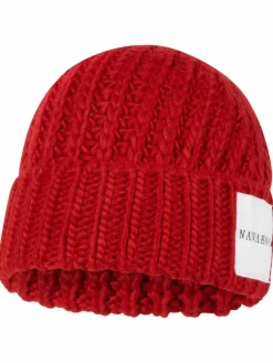 Navahoo Mützen & Hüte|Schals & Tücher*Damen Strickschal - Kuschelpärchen 14 rot uni