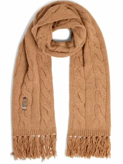 Polo Ralph Lauren Schals & Tücher*Damen Strickschal mit Wollanteil camel uni