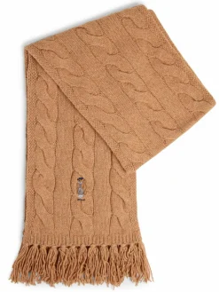 Polo Ralph Lauren Schals & Tücher*Damen Strickschal mit Wollanteil camel uni