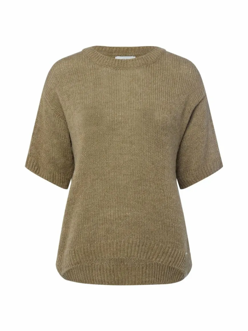 More & More Pullover & Strickjacken*Damen Strickshirt schilf meliert