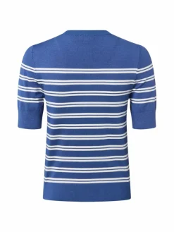 s.Oliver Shirts & Tops*Damen Strickshirt blau weiß gestreift