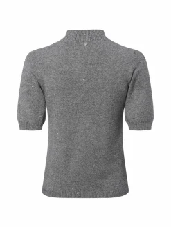 Liu Jo Collection Pullover & Strickjacken|Shirts & Tops*Damen Strickshirt grau meliert