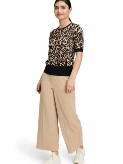 Betty Barclay Shirts & Tops*Damen Strickshirt schwarz braun gemustert