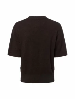 Opus Pullover & Strickjacken*Damen Strickshirt mit Mohair-Anteil - Pami schoko uni