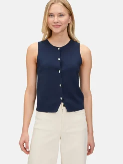 Betty & Co Jacken & Westen*Damen Strickweste marine royal uni